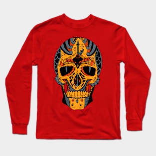 Orangrey Time Skull Long Sleeve T-Shirt